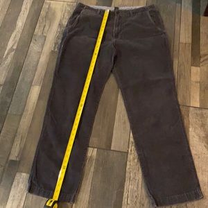 J. Crew narrow wale cords 36x32